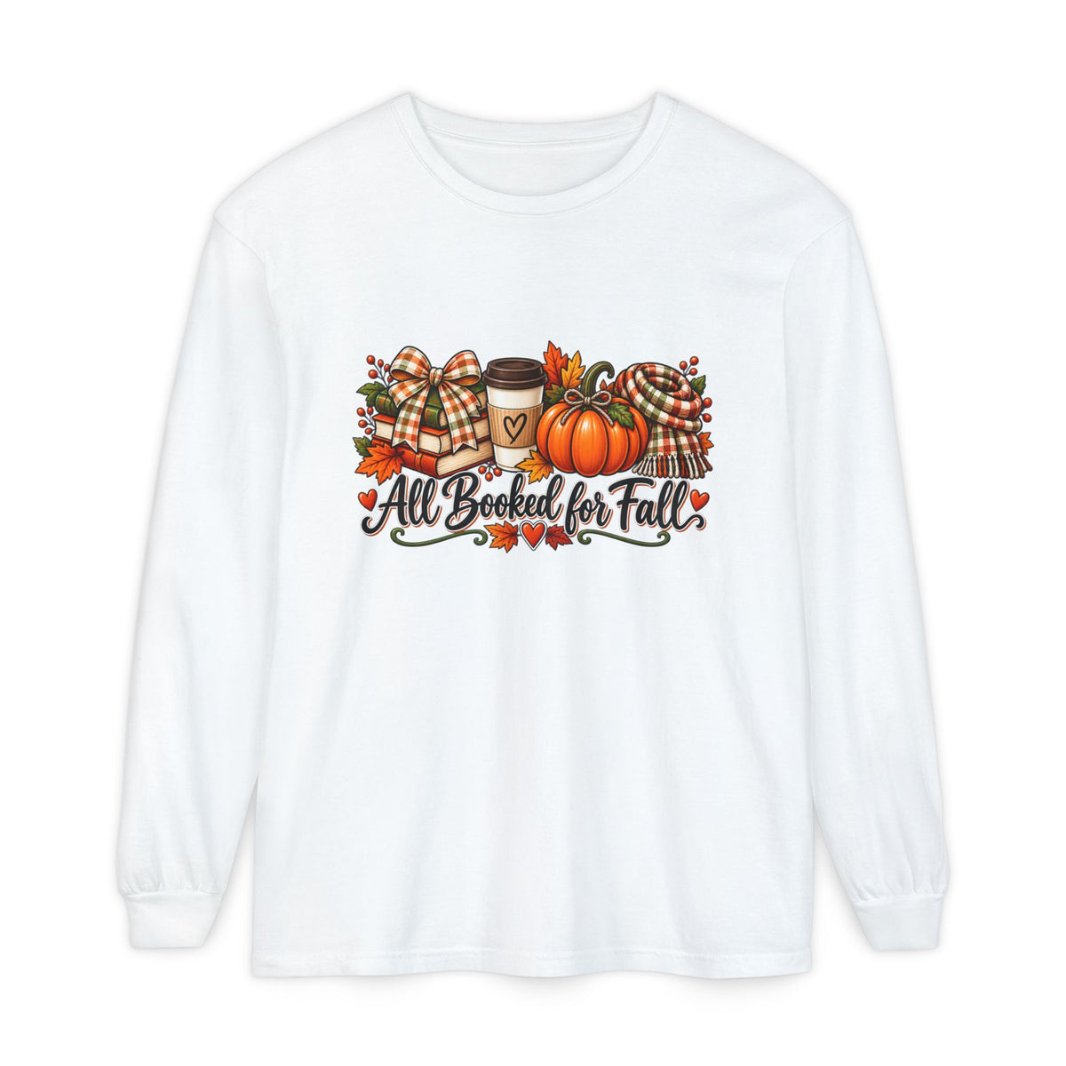 Unisex Garment-dyed Long Sleeve T-Shirt