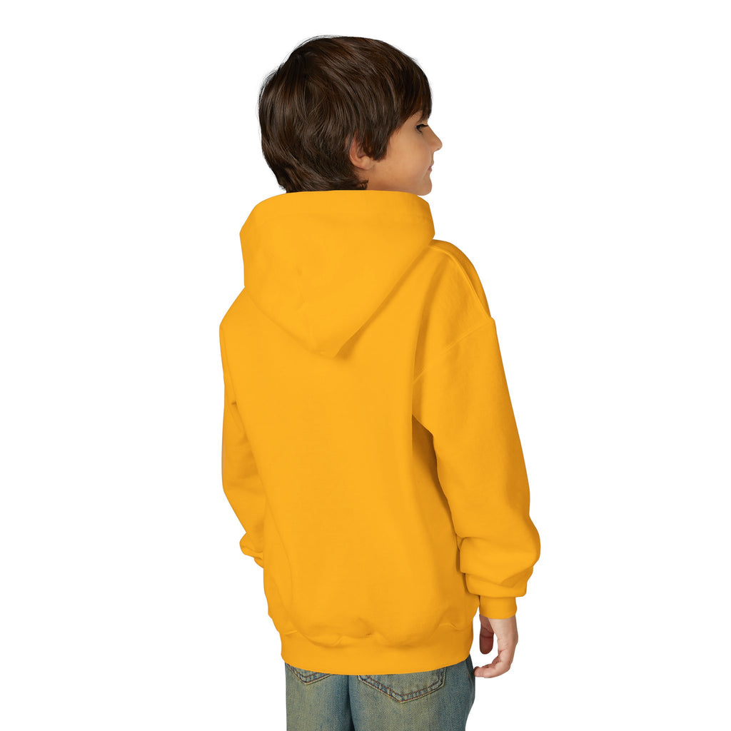 Youth Rams Cheer Hoodie – Cute Ram Mascot & Pom-Poms Team Sweatshirt