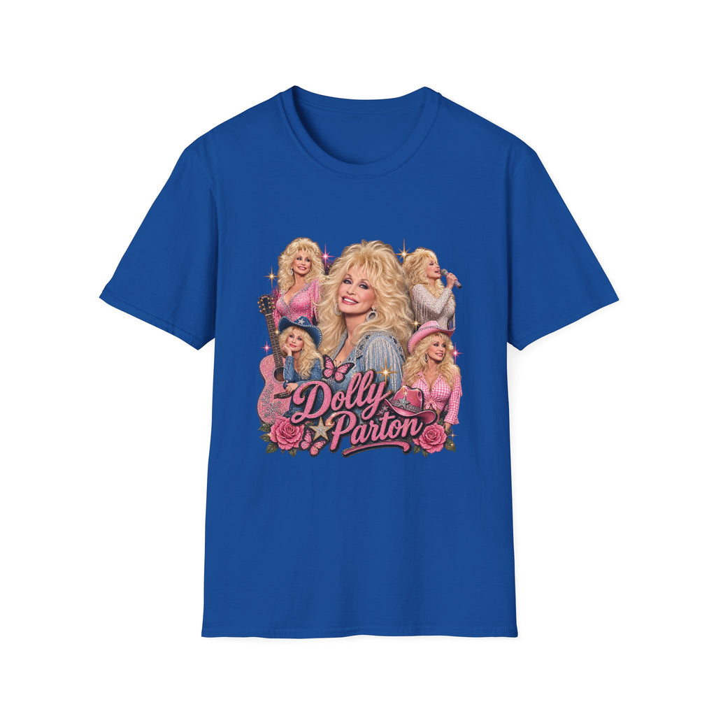 Dolly Parton Graphic T-Shirt — Vintage Collage Country Music Tee