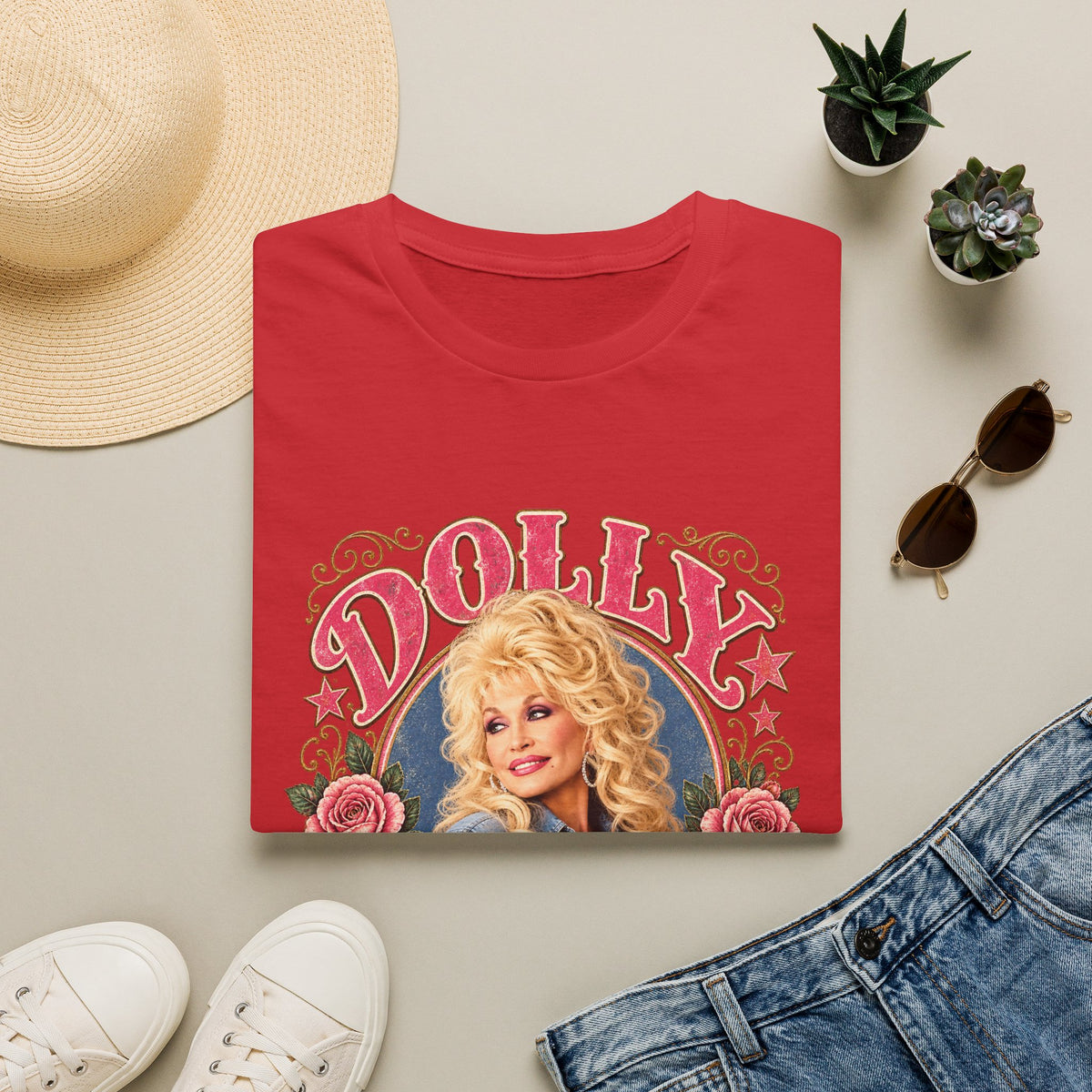 Dolly Parton Vintage Portrait T‑Shirt