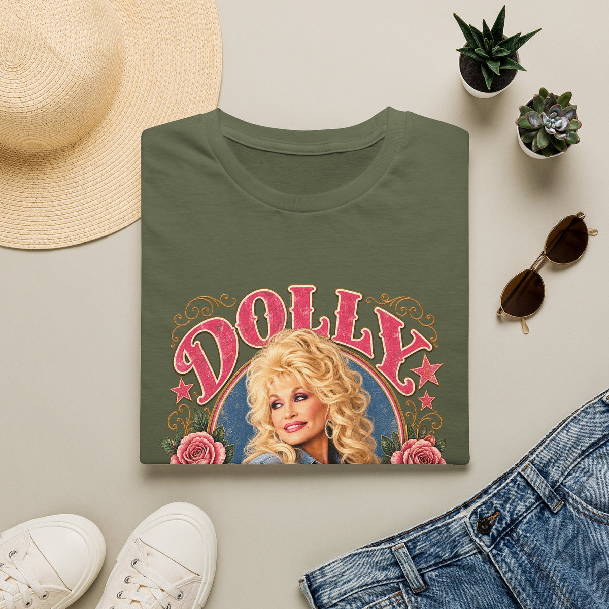 Dolly Parton Vintage Portrait T‑Shirt