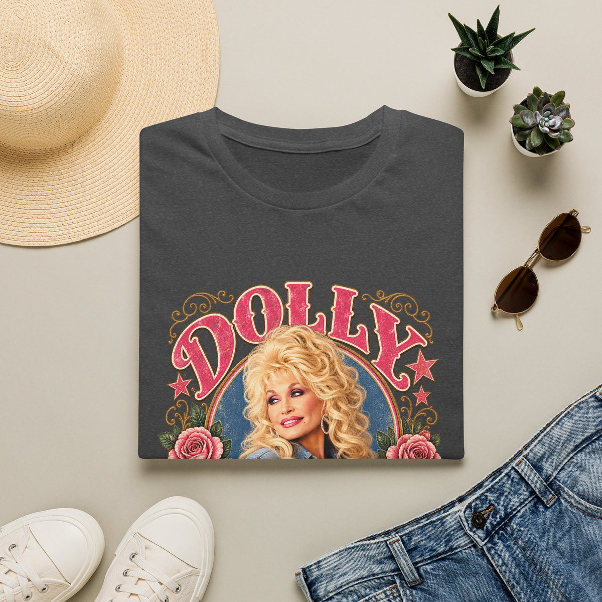 Dolly Parton Vintage Portrait T‑Shirt