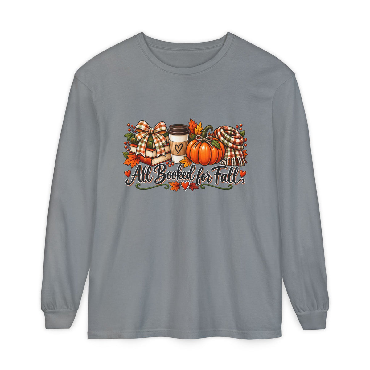 Unisex Garment-dyed Long Sleeve T-Shirt