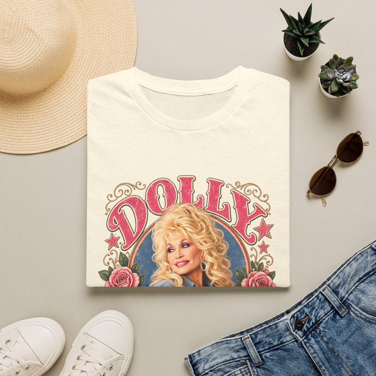 Dolly Parton Vintage Portrait T‑Shirt