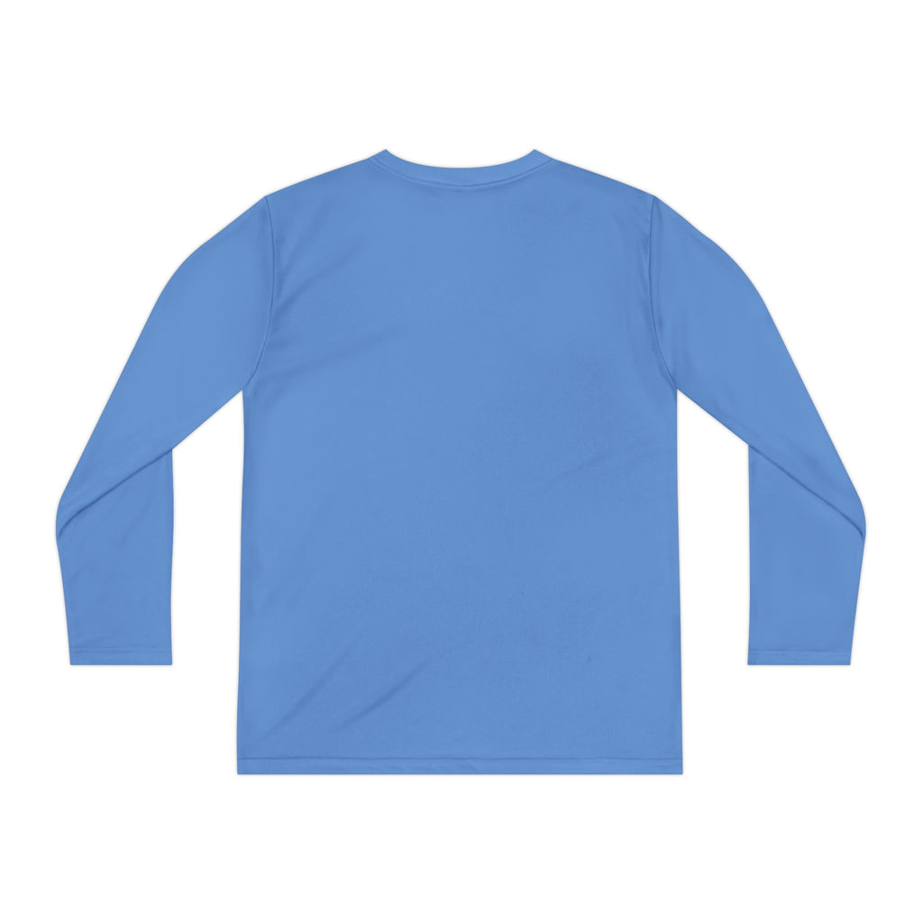 Youth Long Sleeve Tee — "Spooky Brother" Halloween Ghost Graphic