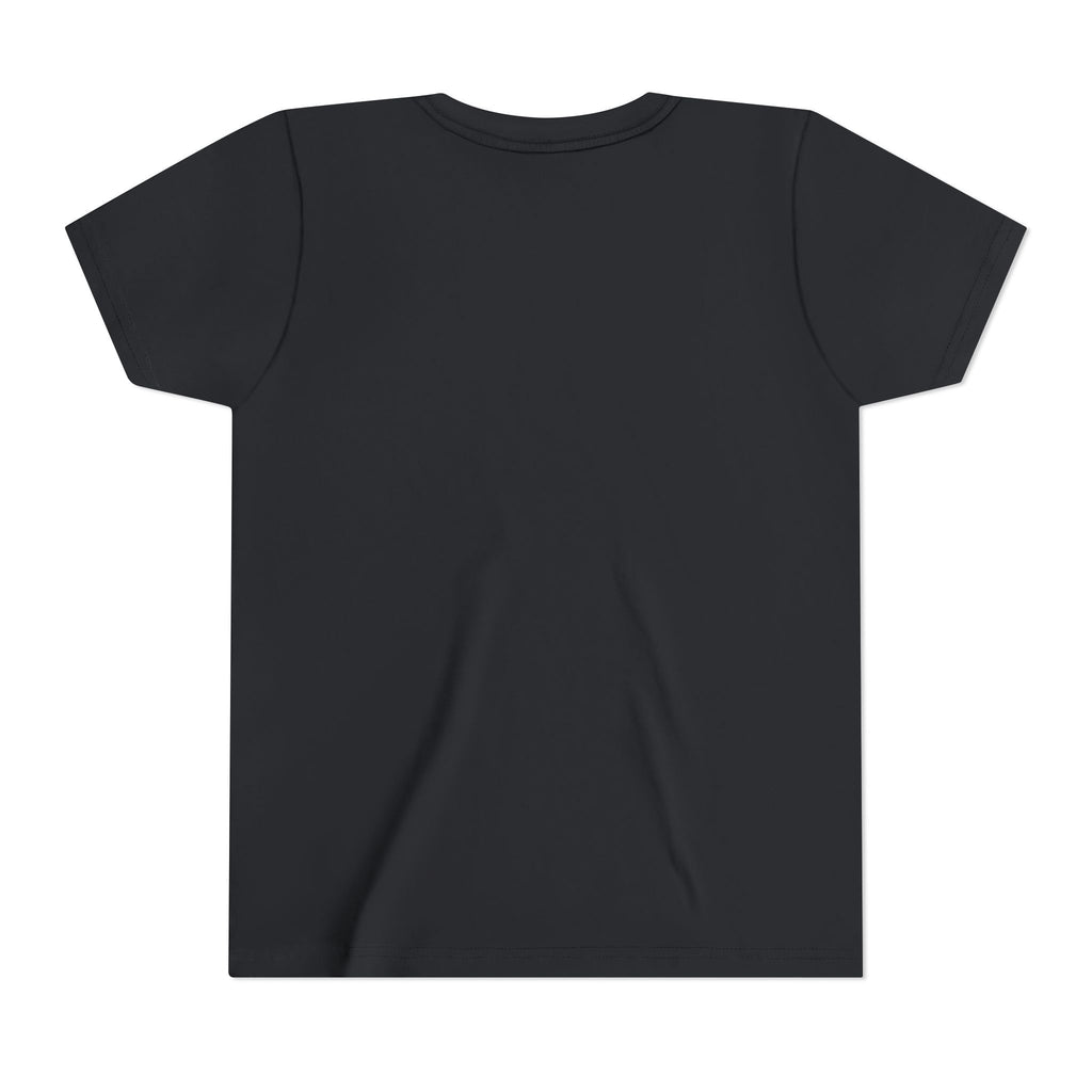 Youth Halloween Tee - "Spooky Season" Ghosts & Pumpkins Graphic Shirt