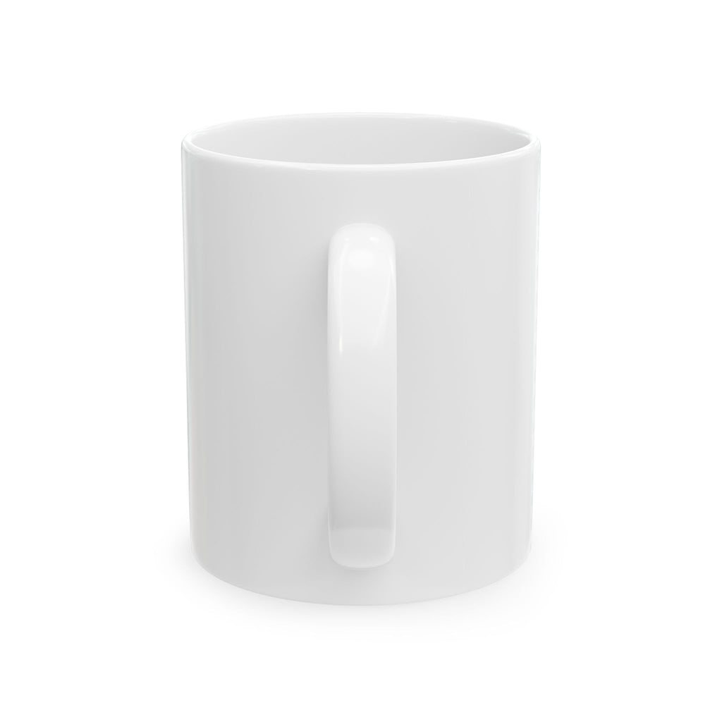 Football & Cheer Ceramic Mug — Pink Cheerleader & Football Team Coffee Cup (11oz/15oz)