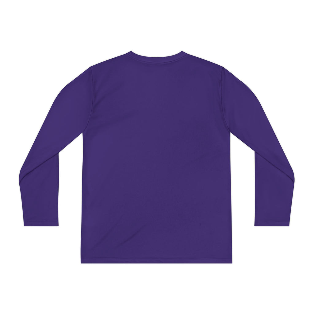 Youth Long Sleeve Tee — "Spooky Brother" Halloween Ghost Graphic