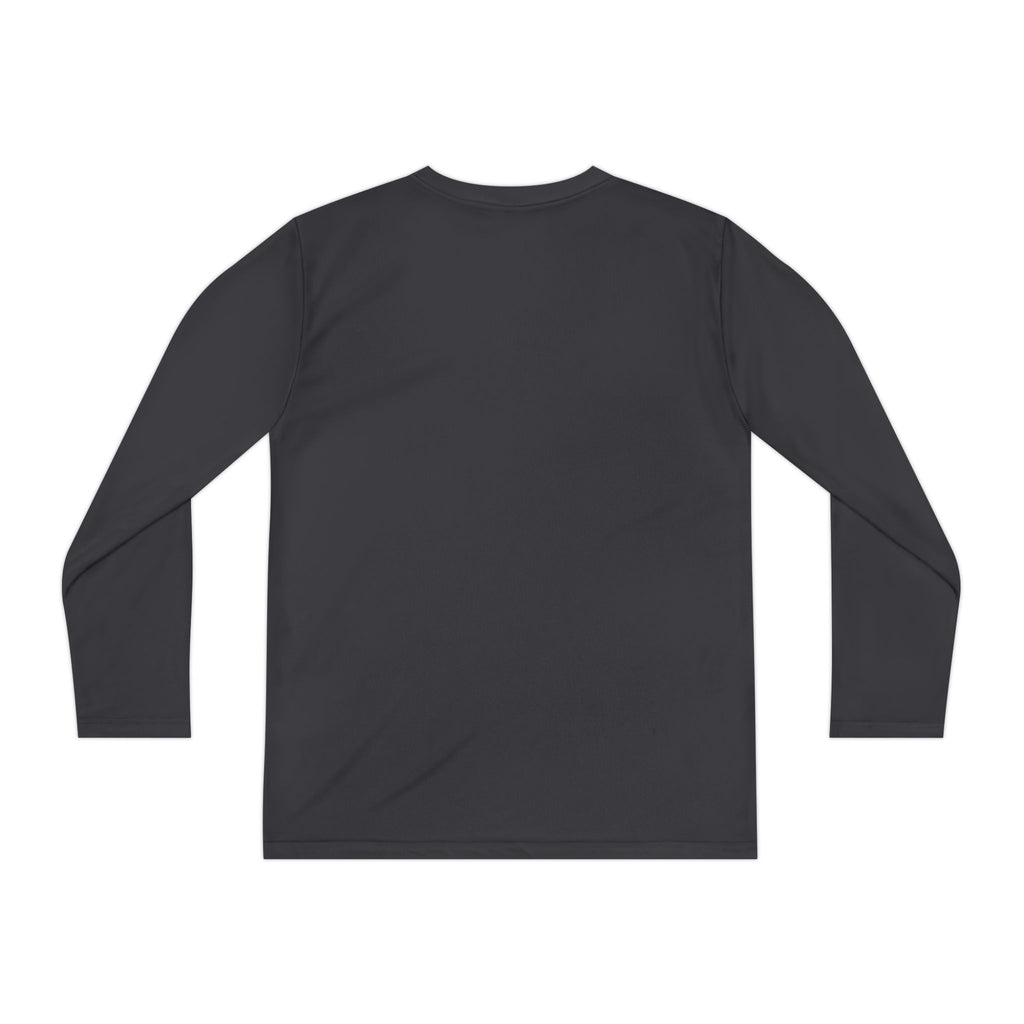 Youth Long Sleeve Tee — "Spooky Brother" Halloween Ghost Graphic