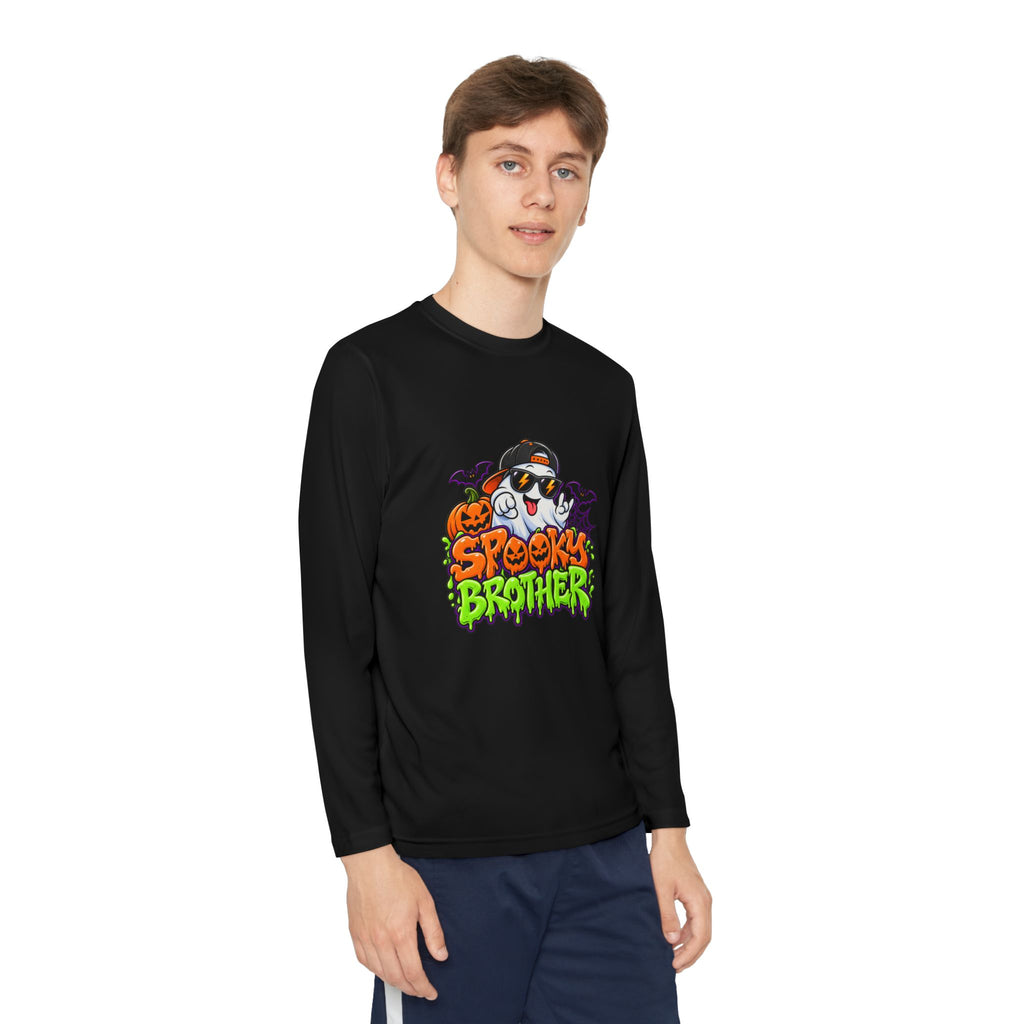 Spooky Brother Youth Long Sleeve Tee