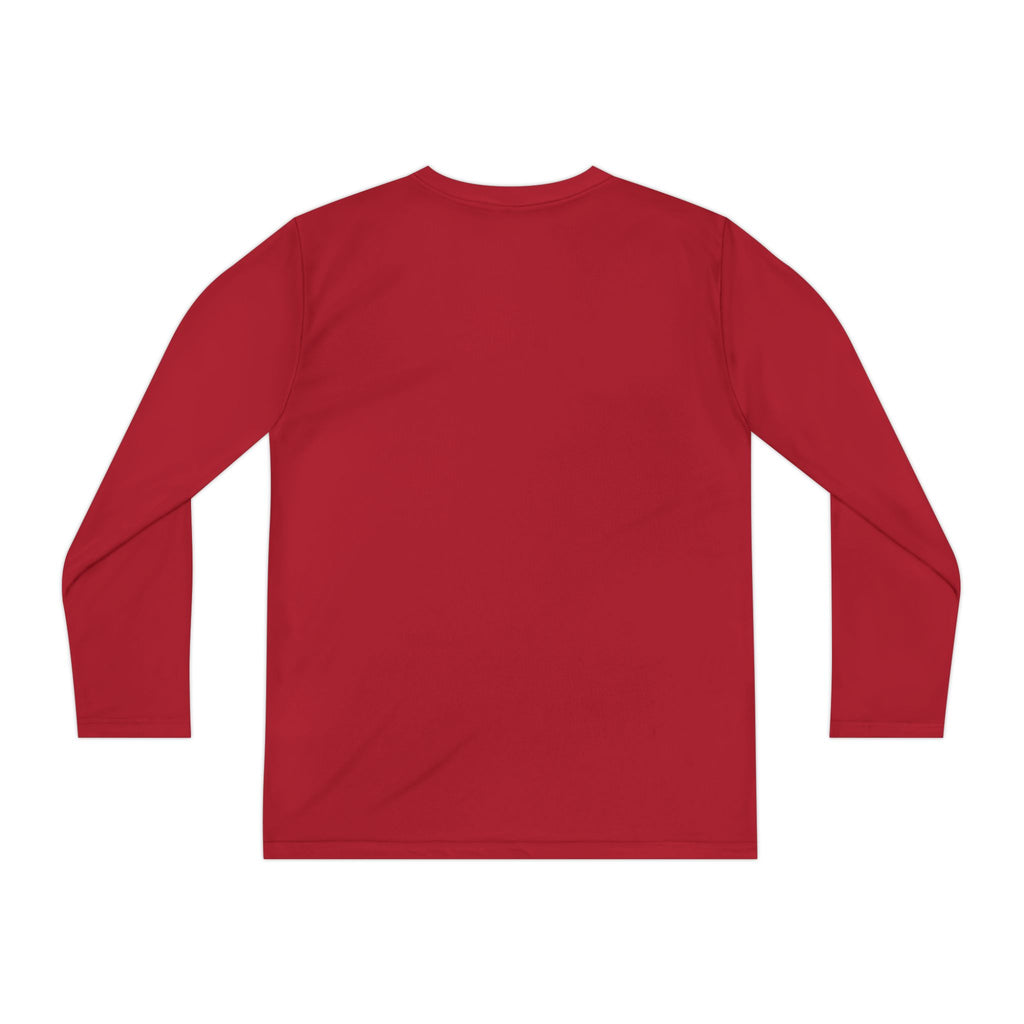 Youth Long Sleeve Tee — "Spooky Brother" Halloween Ghost Graphic