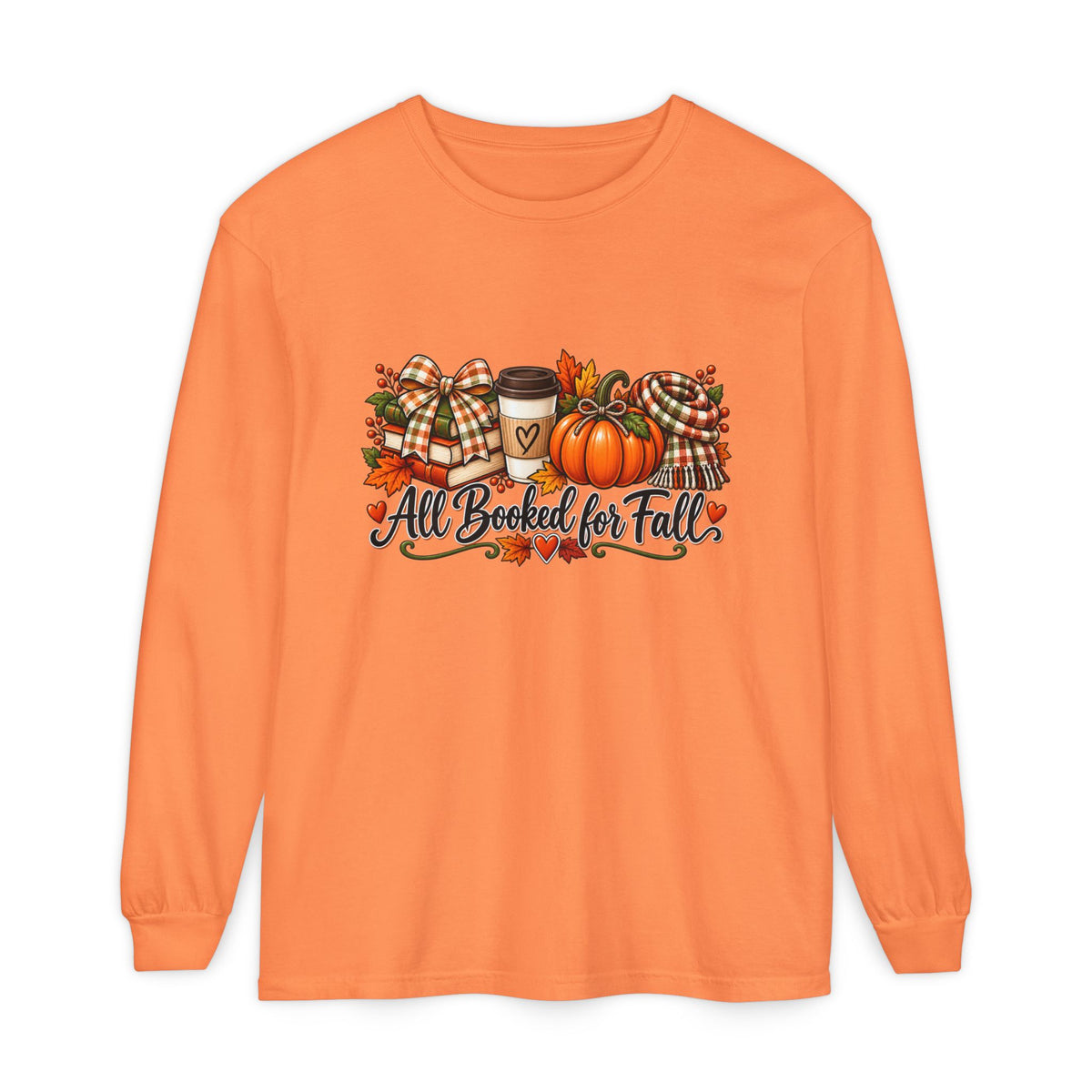 Unisex Garment-dyed Long Sleeve T-Shirt
