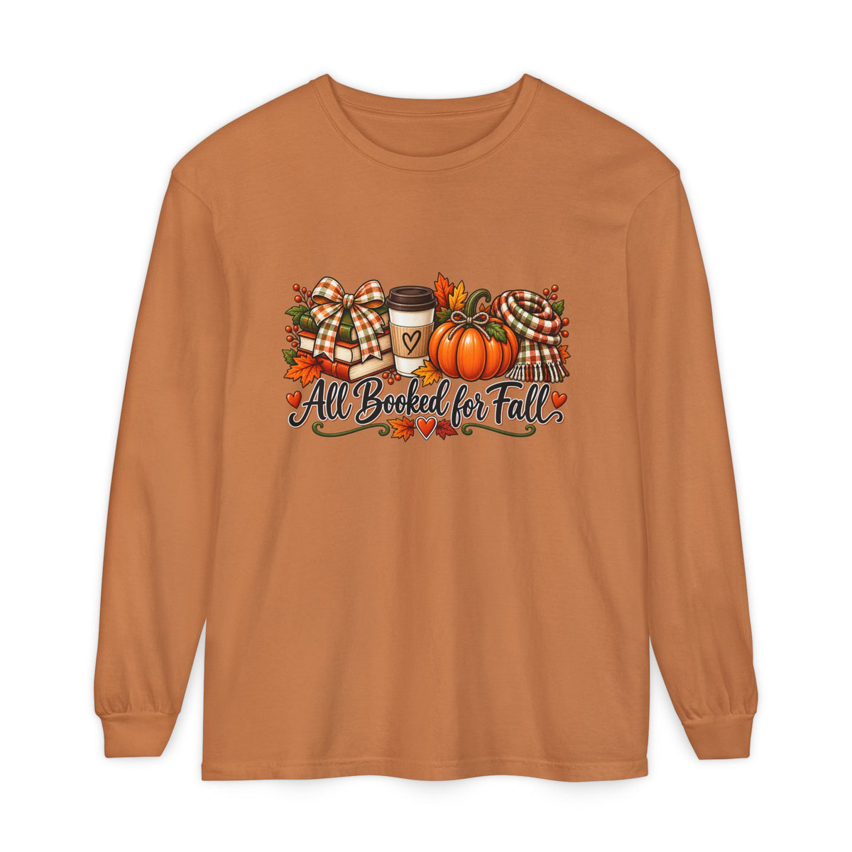 Unisex Garment-dyed Long Sleeve T-Shirt