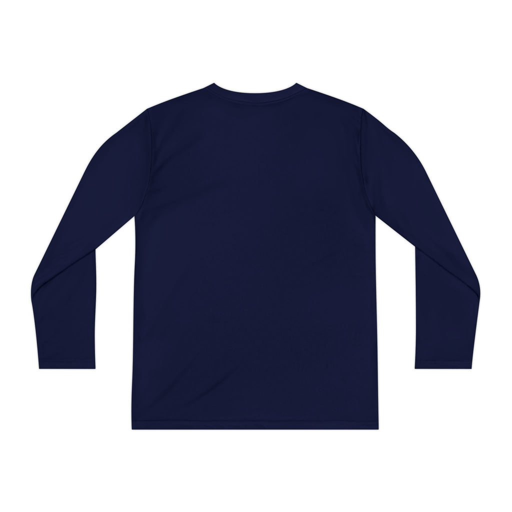 Youth Long Sleeve Tee — "Spooky Brother" Halloween Ghost Graphic