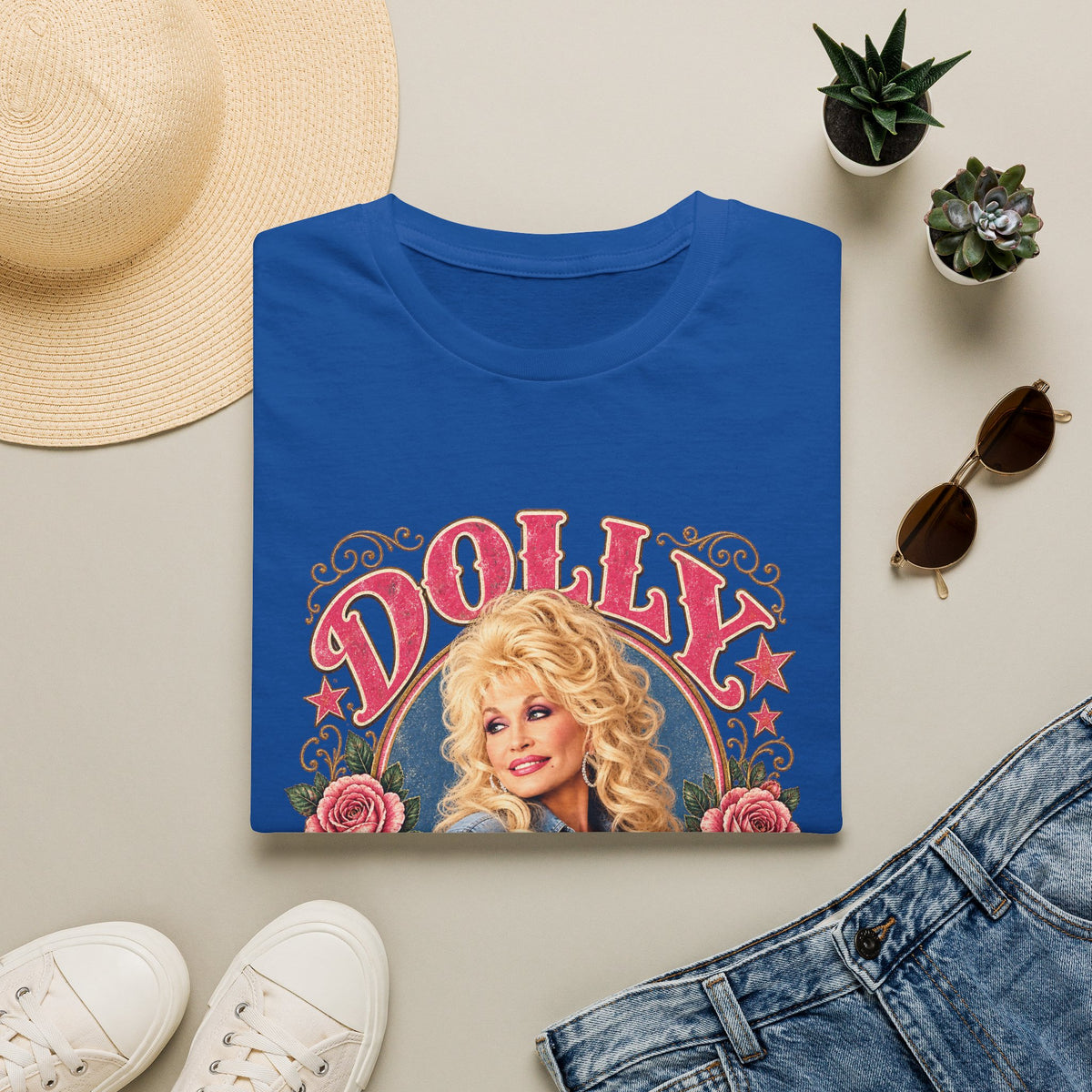 Dolly Parton Vintage Portrait T‑Shirt