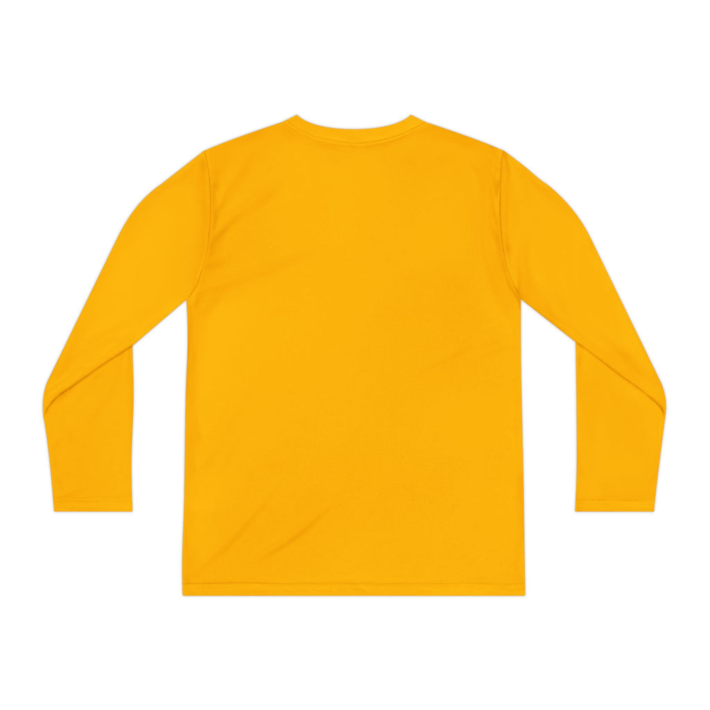 Youth Long Sleeve Tee — "Spooky Brother" Halloween Ghost Graphic