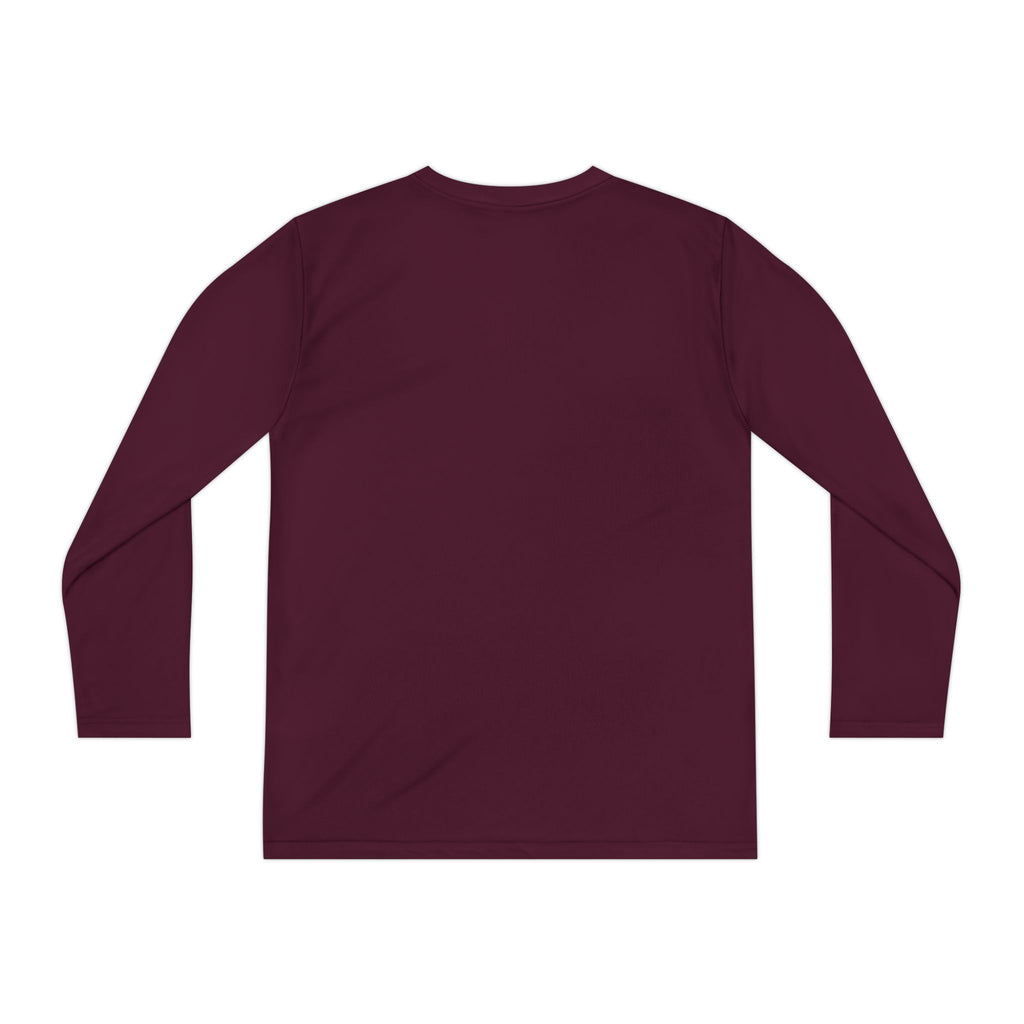 Youth Long Sleeve Tee — "Spooky Brother" Halloween Ghost Graphic