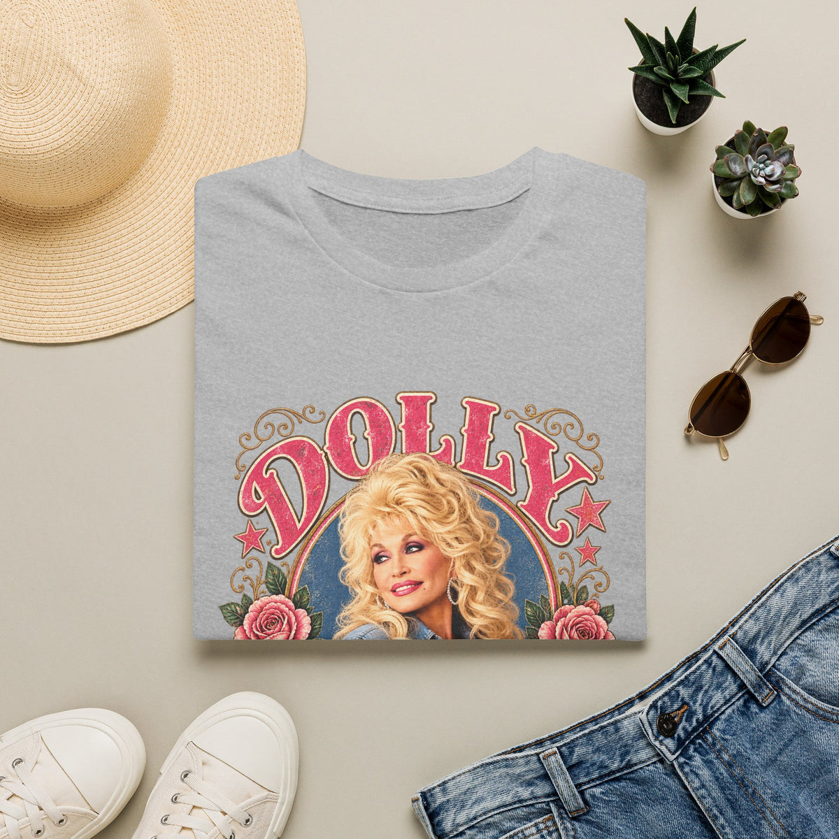 Dolly Parton Vintage Portrait T‑Shirt