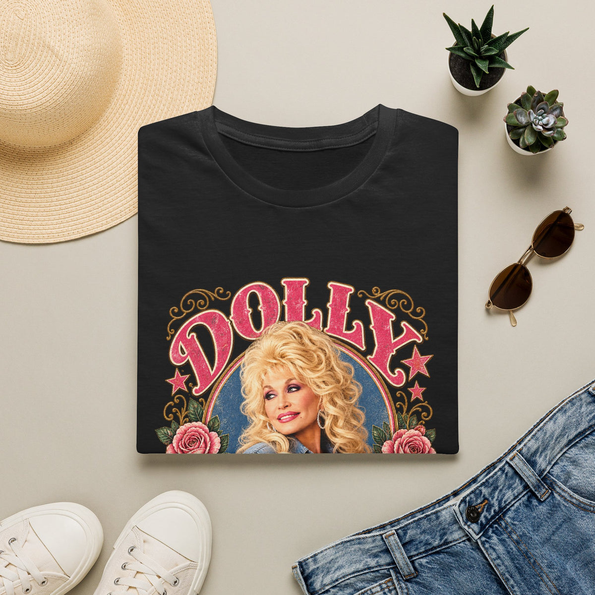 Dolly Parton Vintage Portrait T‑Shirt