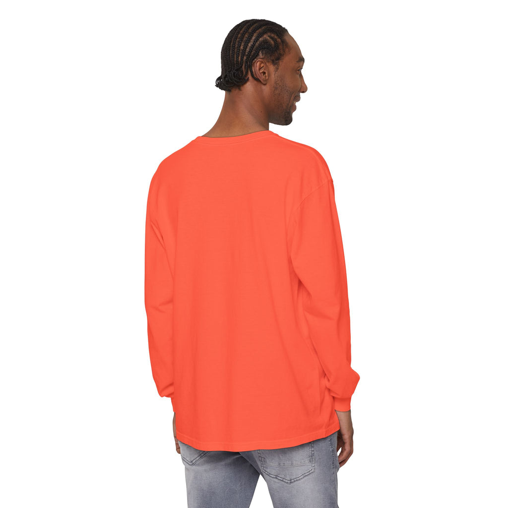 Autumn Patchwork Pumpkin Long Sleeve Tee