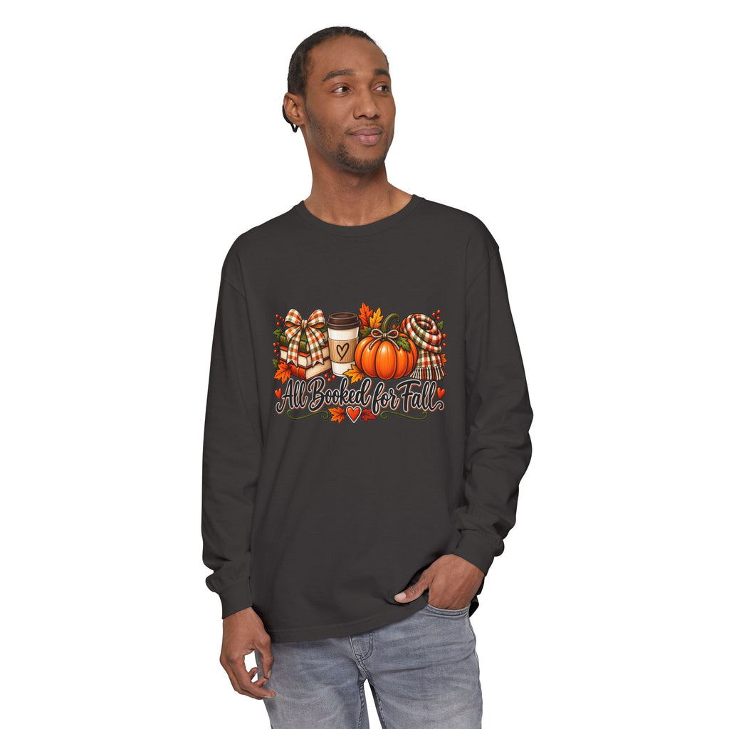 Unisex Garment-dyed Long Sleeve T-Shirt
