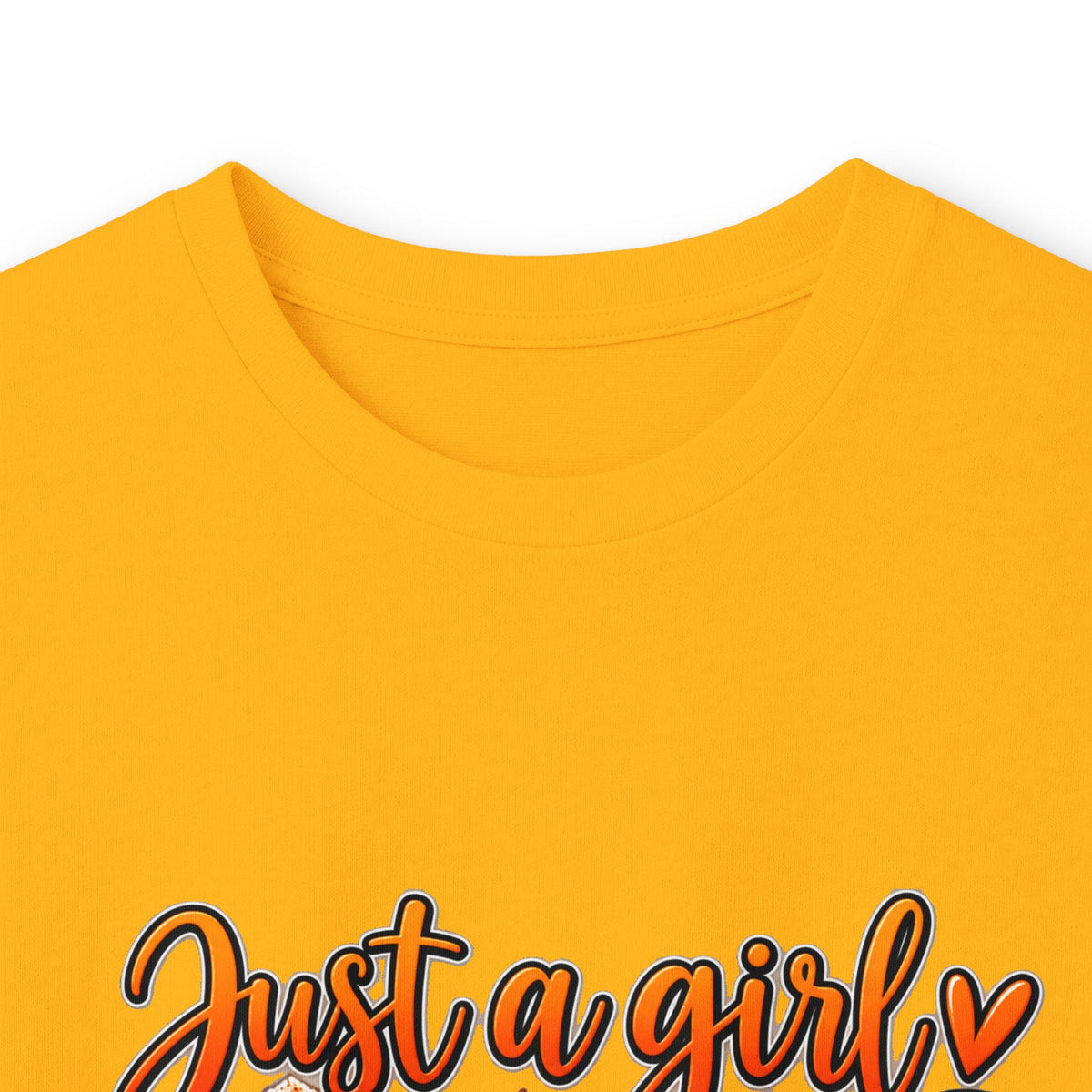 Just a Girl Who Loves Fall Long Sleeve Tee — Cozy Pumpkin & Coffee Autumn Shirt