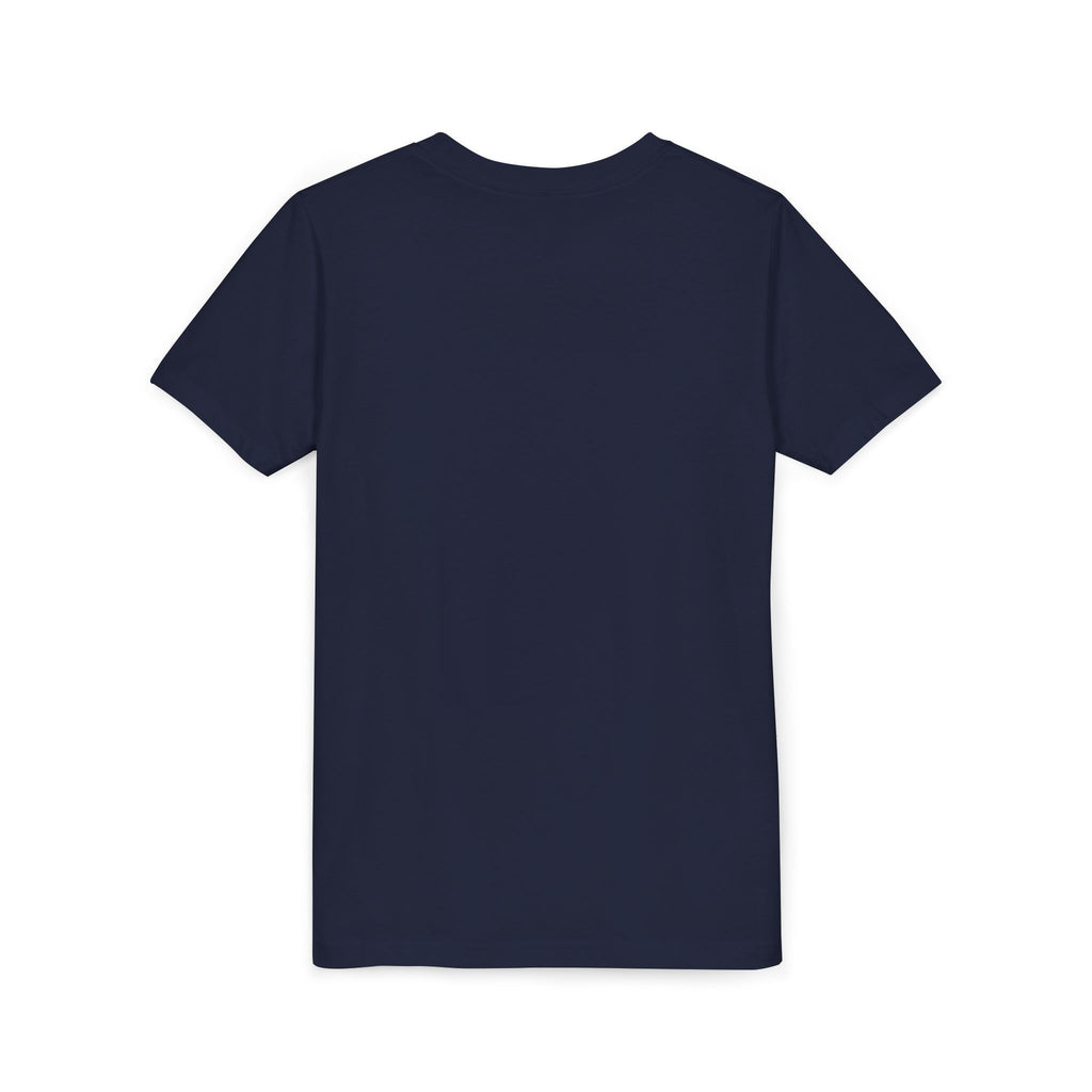 Youth Halloween Tee - "Spooky Season" Ghosts & Pumpkins Graphic Shirt