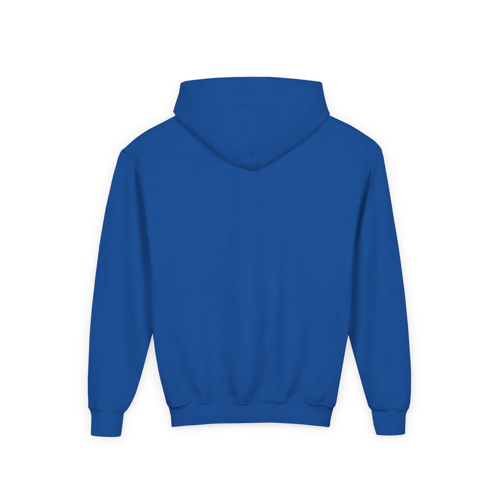 Youth Rams Cheer Hoodie – Cute Ram Mascot & Pom-Poms Team Sweatshirt