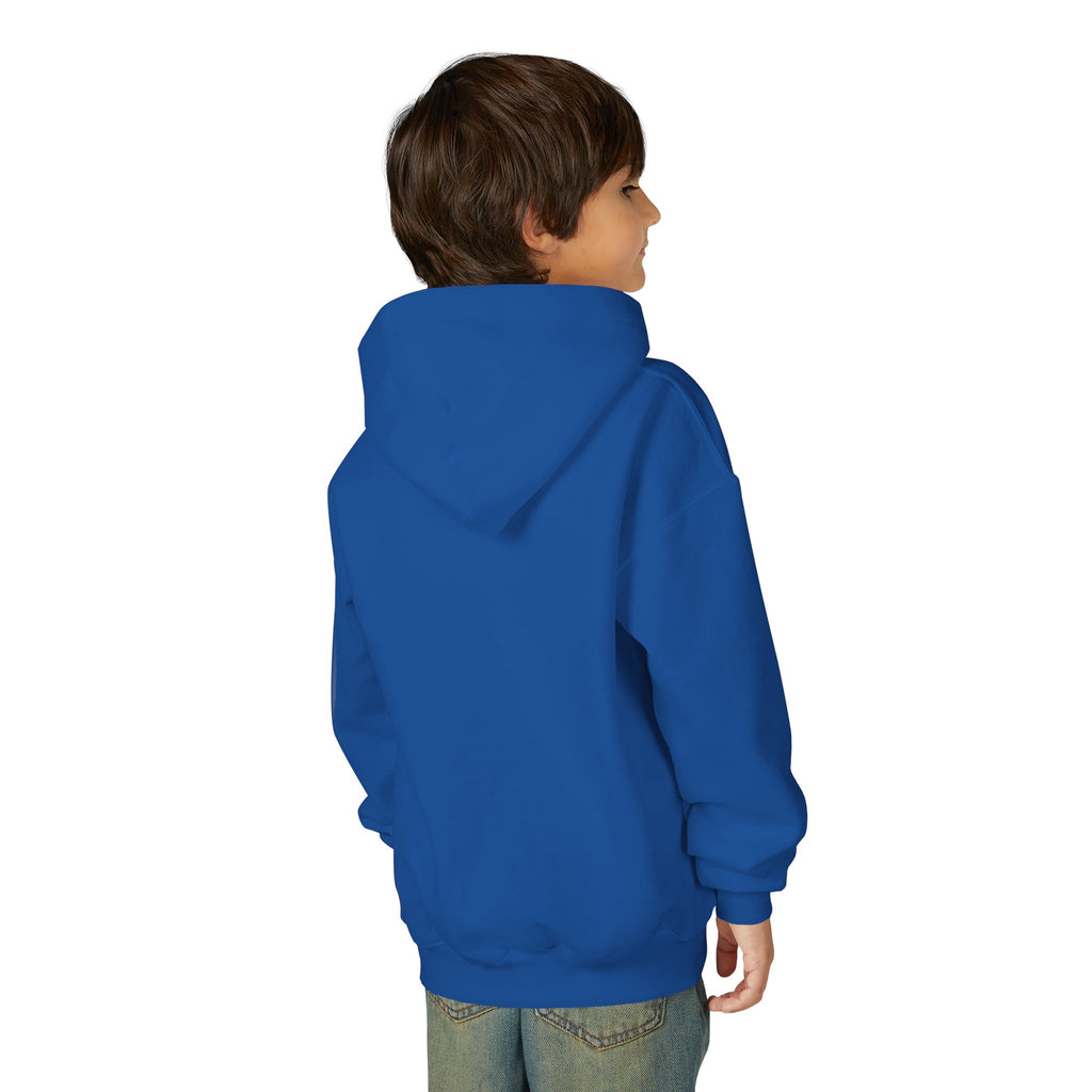 Youth Rams Cheer Hoodie – Cute Ram Mascot & Pom-Poms Team Sweatshirt