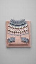 Soft Silver Pet Knit Sweater