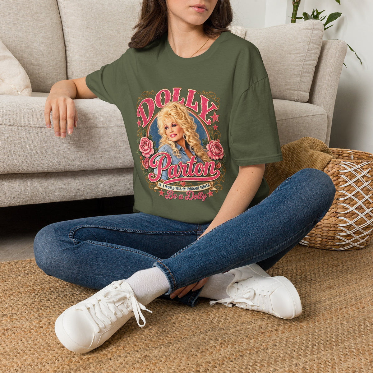 Dolly Parton Vintage Portrait T‑Shirt