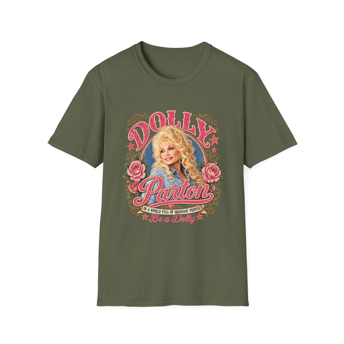 Dolly Parton Vintage Portrait T‑Shirt