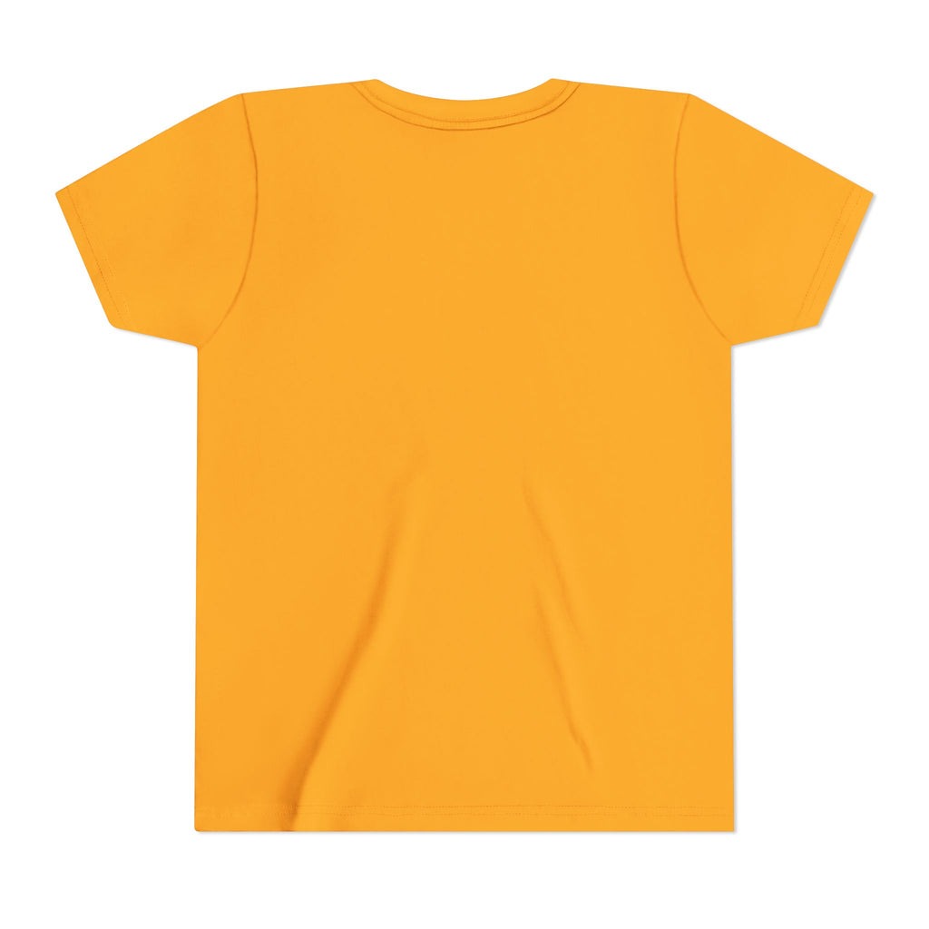 Youth Halloween Tee - "Spooky Season" Ghosts & Pumpkins Graphic Shirt