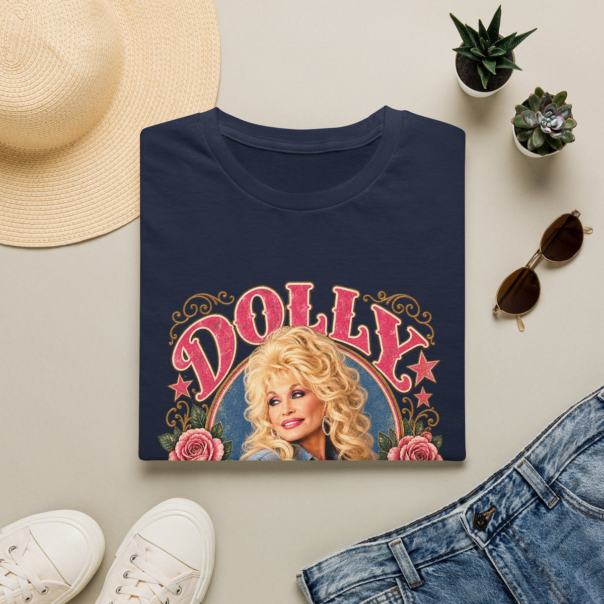 Dolly Parton Vintage Portrait T‑Shirt