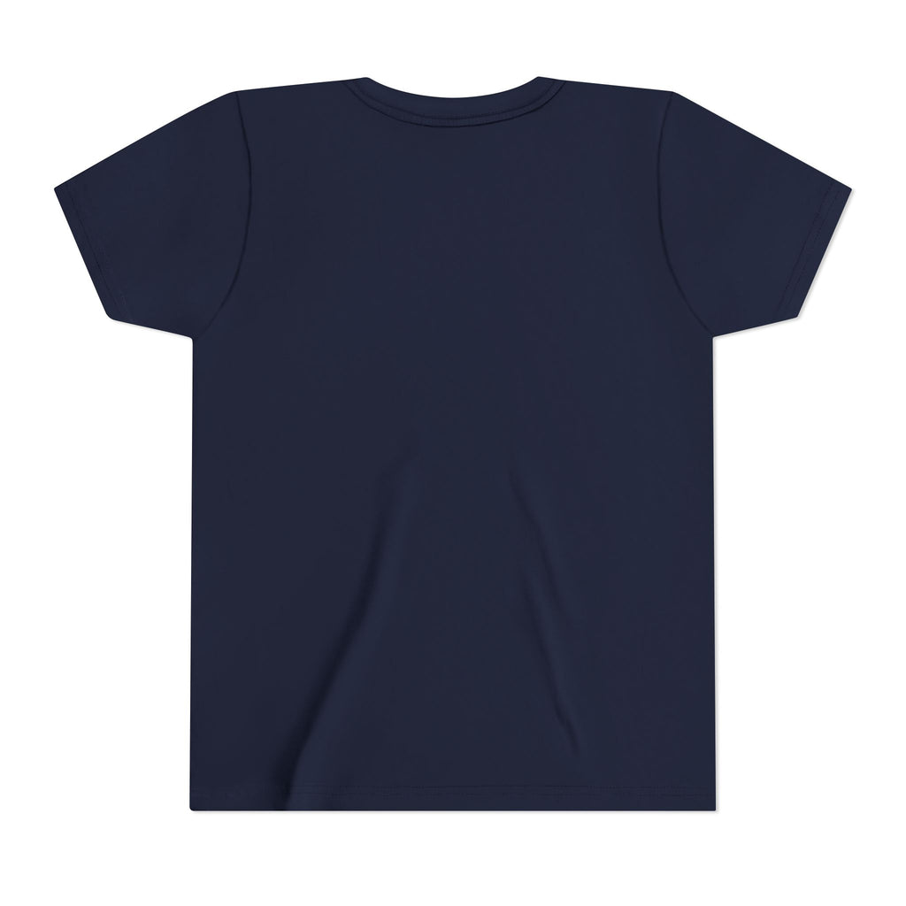 Youth Halloween Tee - "Spooky Season" Ghosts & Pumpkins Graphic Shirt