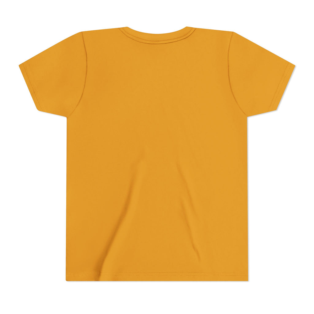 Youth Halloween Tee - "Spooky Season" Ghosts & Pumpkins Graphic Shirt