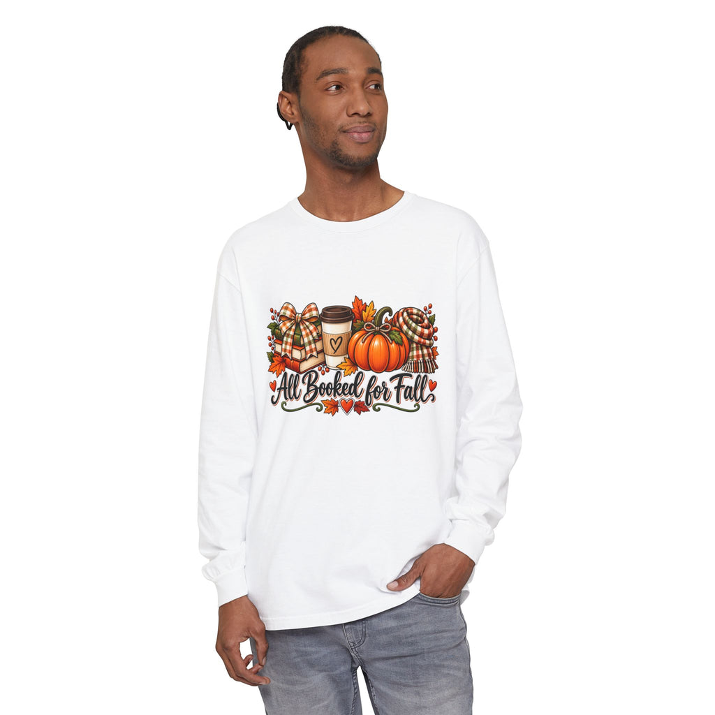 Unisex Garment-dyed Long Sleeve T-Shirt